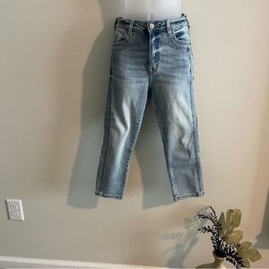 KanCan light blue boyfriend Jeans - Relaxed Cropped Fit, size 25